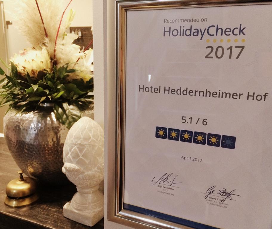 Hotel Heddernheimer Hof Frankfurt am Main Exterior foto
